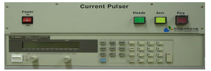 Current Pulser　전면
