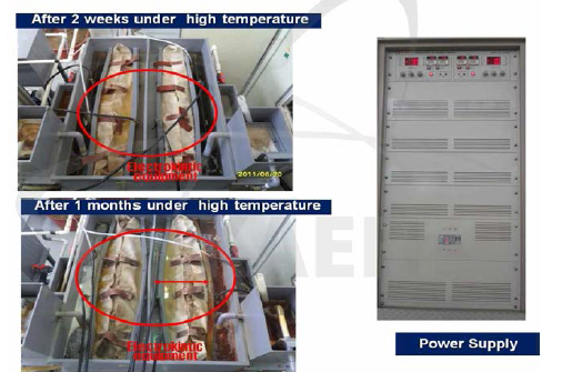 개선된 동전기 제염장치의 문제점 및 Power Supply의 고장