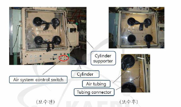 글러브박스 주요 보수부분