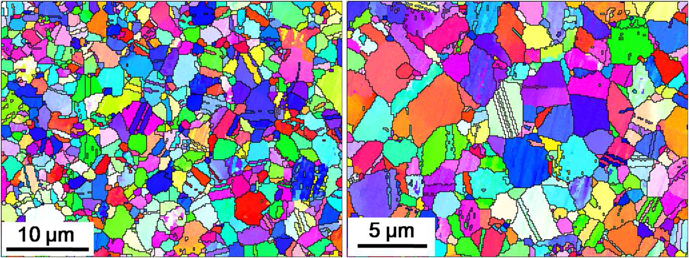 Grain shapes of A-230 ODS alloy