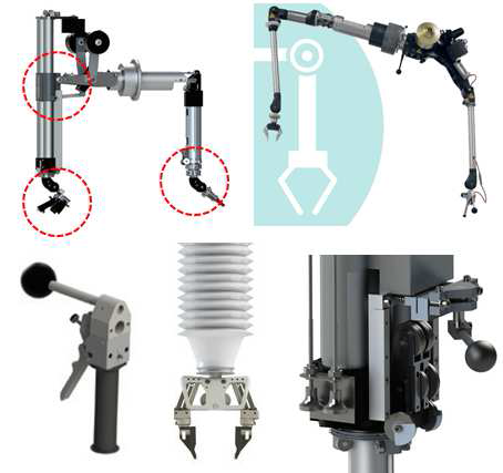 Design and type of tele-manipulator