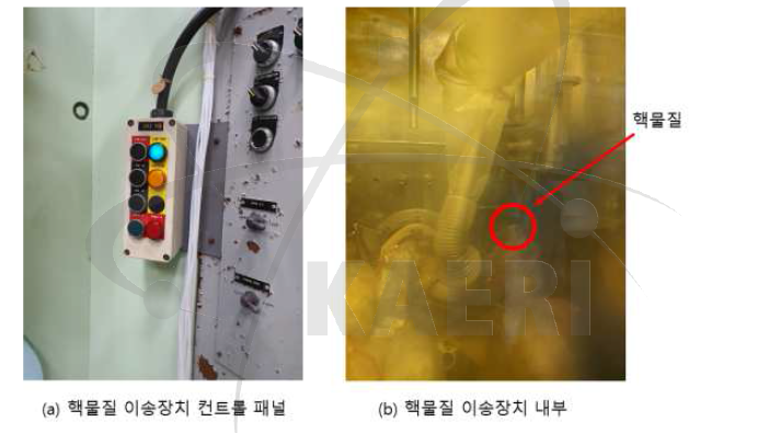 핵물질 이송장치 모터 구성