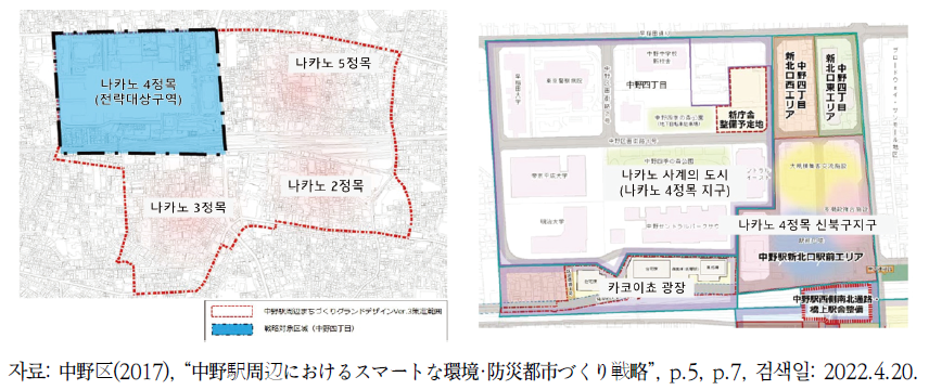 나카노구 저탄소 마을만들기 사업구역