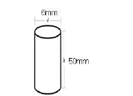 단면이 원형인 시편 형상