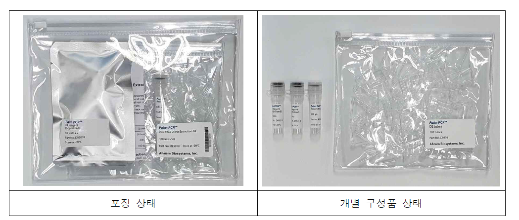 Palm PCR™ Viral RNA Direct Extraction Kit 제품 사진