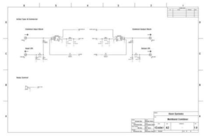 Multiband combiner bypass부 회로도