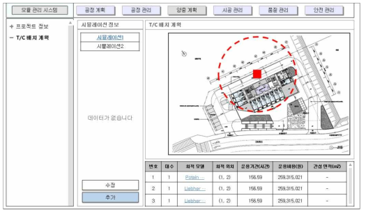 최적화 결과 표시