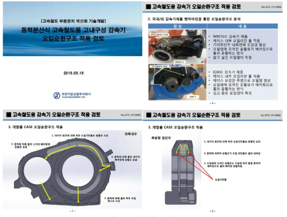 오일 순환 구조 검토