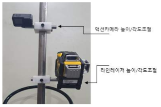 핸디형 이동식 노면손상 탐지 장치 세부 구성