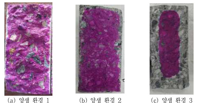 현장 양생 환경 변화에 따른 주입 효율 변화