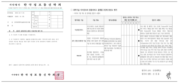 통합서비스 플랫폼 완성도 평가 시행