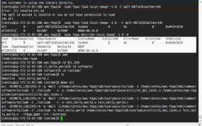 AFI(Amazon FPGA Image) 로드및호스트프로그램 실행