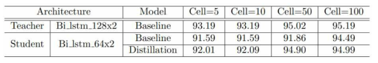 Accuracy of Lightweight Model