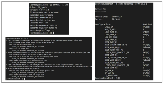 가상화된 VM에서 Infiniband Card Driver 및 IB 접근 테스트