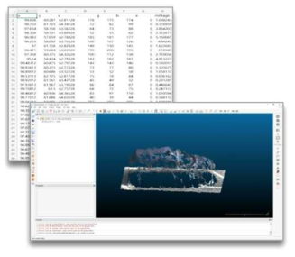 Excel, CloudCompare에서의 활용