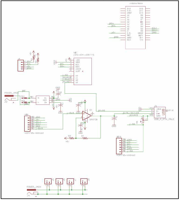 현장진단용 FET 바이오센서 PCB 설계도