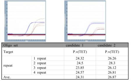 P. vivax real time PCR