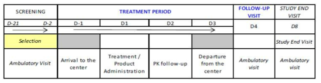 단일용량상승시험에서 Study plan