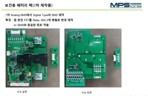 STM32F103 CPU와 LTC6811 BMS Chip을 이용한 PCB 보드개발 사진