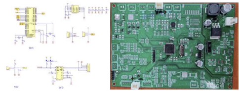 휴대용 등온증폭 진단기기 회로 및 PCB 기판