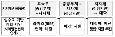 지역주도 대학지원 추진 방향