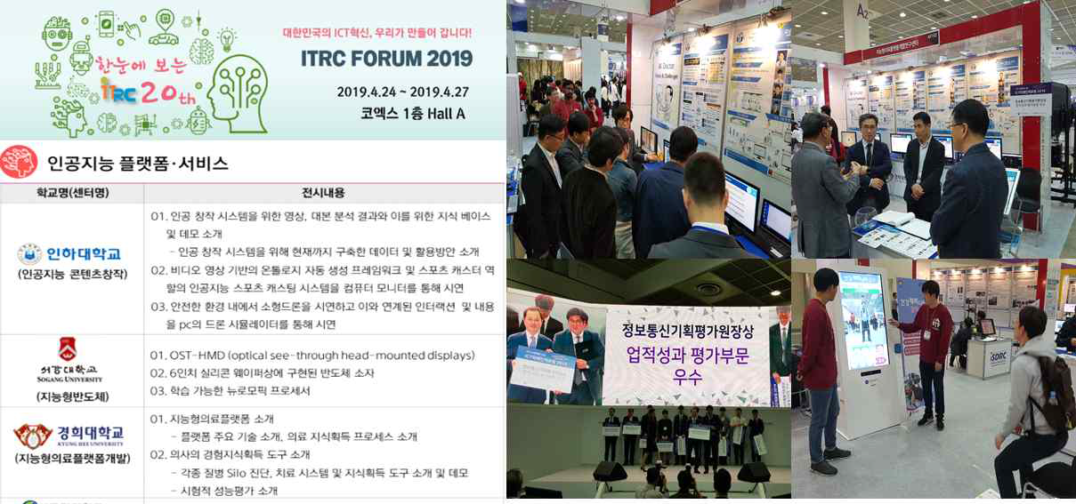 ITRC 포럼 2019 참가 관련 자료