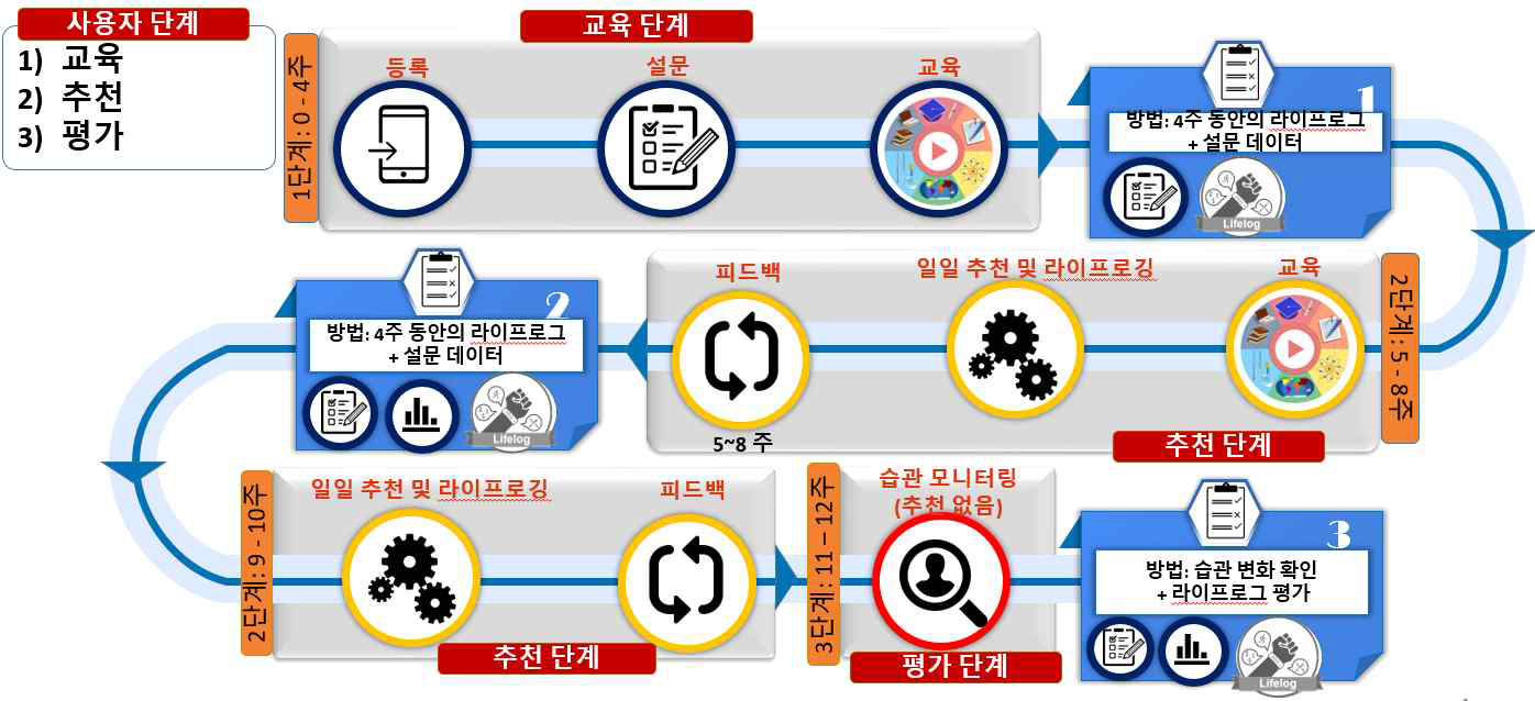 전주기적인 당뇨 관리 서비스 모델 예시