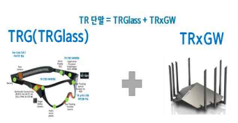 TRG와 TRXGW로 구성되는 TR 단말