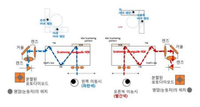 시안검출 요소모듈로 구성된 시안검출 시스템