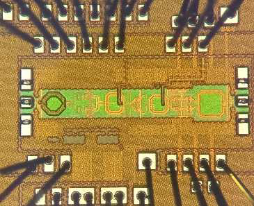 28 GHz 디지털-RF 송신기 칩 사진