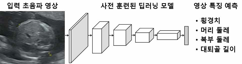 본 연구에 사용된 알고리즘의 개략도.