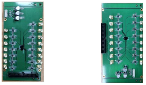 16Ch 및 128Ch용 다채널 GAPD 센서 테스트 보드 개발