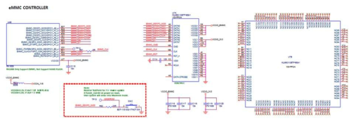 EMMC 회로도