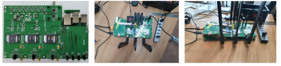 제작된 차량전용 수집장치 PCB 기판