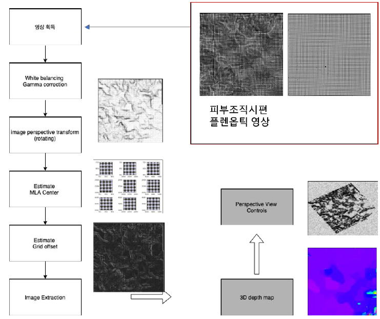 Plenopitcam 라이브러리를 활용한 플렌옵틱 복원영상