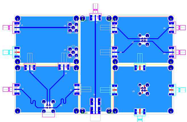 차량용 HSD 커넥터 검증용 Test Fixture PCB 설계