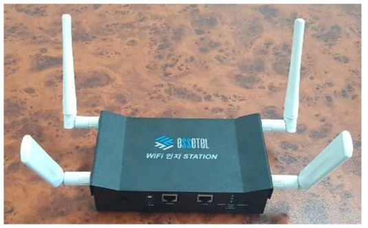 Wi Fi 채널추정 안테나 개수 시험 망 구성(WiFi 인지 Station)