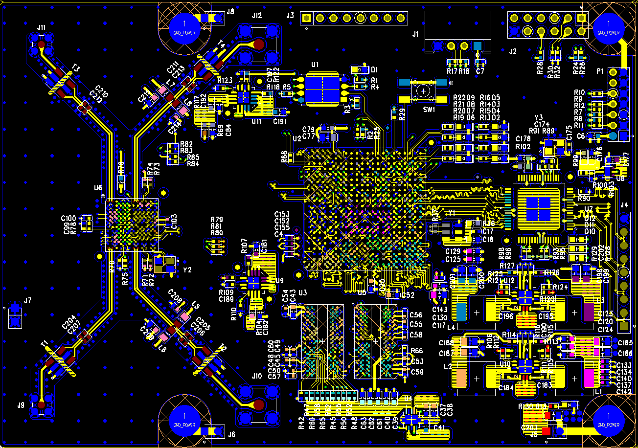 무선 WiFi 채널추정정보(CSI) 검출 시제품 Top View