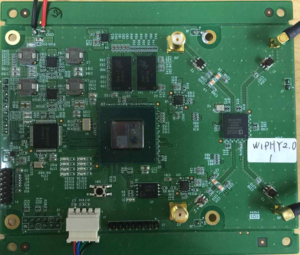 무선 WiFi 채널추정정보(CSI) 검출 시제품 PBA Top View