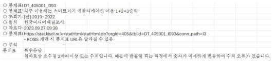 Korea Media Panel Survey 조사 자료