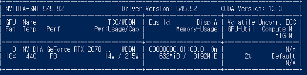 Window 환경에서 GPU 설치 및 CUDA Version 확인