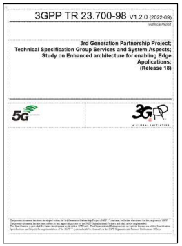 표준승인: 3GPP EDGEAPP 플랫폼 신규 규격서
