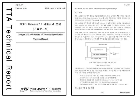 단체표준: 3GPP Release-17 표준규격 분석 - 기술보고서