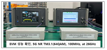 18-40GHz 자체 연동시험