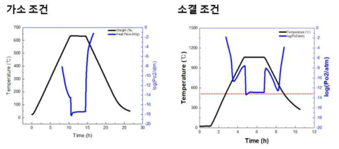 Cu paste 적용 MLCC 의 2차 가소 및 소결공정조건