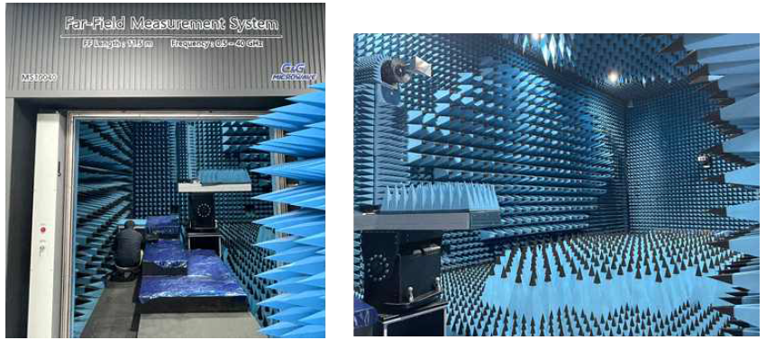 안테나 farfield 측정실