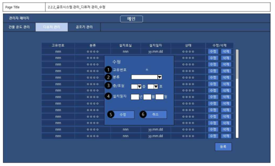 디지털트윈 통합운영관리시스템 화면설계_디퓨저 정보_수정