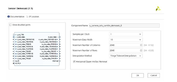 Sensor Demosaic(1.1)