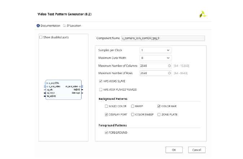 Video Test Pattern Generator(8.2)