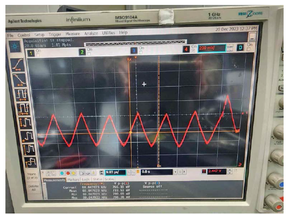 THz Sensor 동작 속도측정